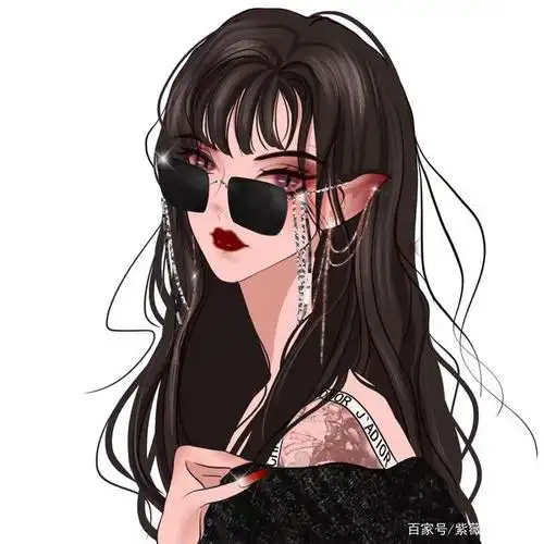 适合男生女生用的手绘漫画头像,是你喜欢的酷酷的感觉