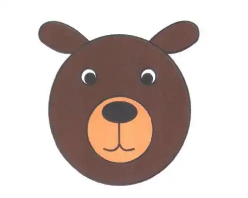 首页 卡通小黑熊图片-在线图片欣赏  小黑熊头饰简笔画卡通老虎头饰简