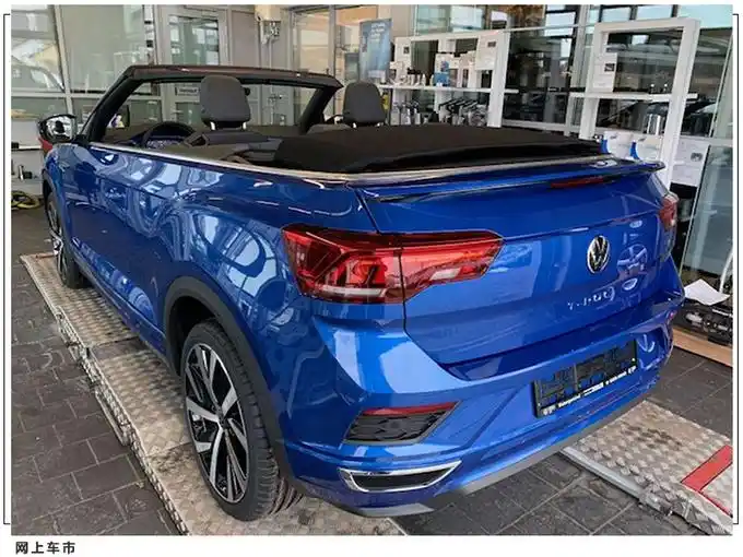 大众全新探歌敞篷版实拍 搭1.4t引擎,翻毛皮内饰,双门2 2布局