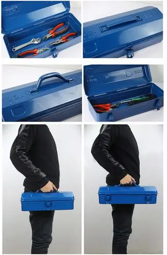 绿林铁工具箱/电工工具箱铁皮工具箱手提箱五金工具箱收纳工具箱