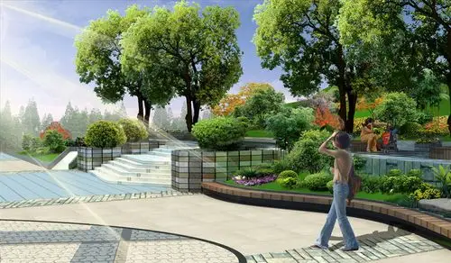 [分享](原创)城市广场 小区广场设计案例效果图