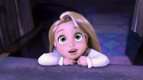 长发公主,一个令人困惑的故事,一部卡通片