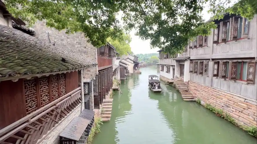 乌镇- 唯美江南水乡,小桥流水,充满诗意的古镇,水墨画般的梦幻景致