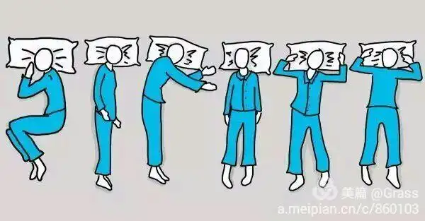 从你睡觉的姿势,一秒看透你的内心!