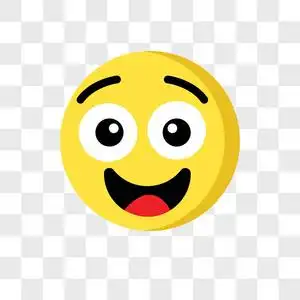 惊讶图标惊讶的 emoji 表情矢量图标隔离在透明背景上照片