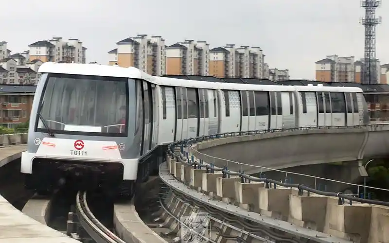 【pov-05】全程都在高架上的apm线路 上海轨道交通浦江线 汇臻路-沈杜