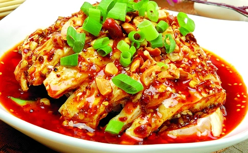 川味香辣红油口水鸡