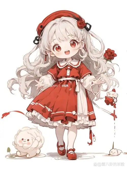 q版可爱卡通女孩 q版可爱卡通女孩