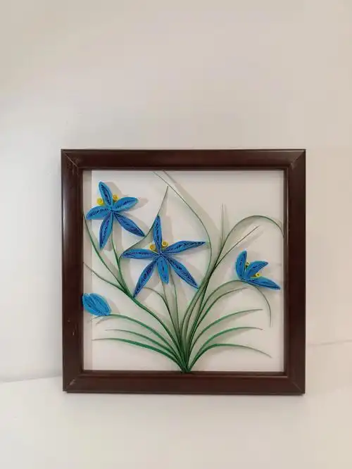 92看似简单的兰花衍纸,在制作的过程中,如何进行摆放,如何卷纸