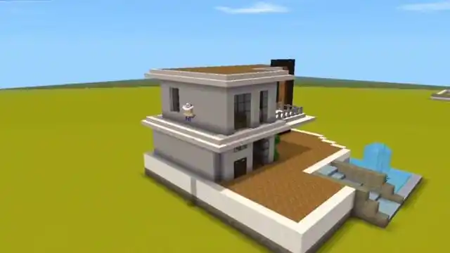 迷你世界:现代风情小型豪华别墅,送给你们了