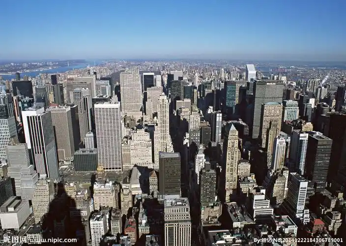 纽约建筑群图片