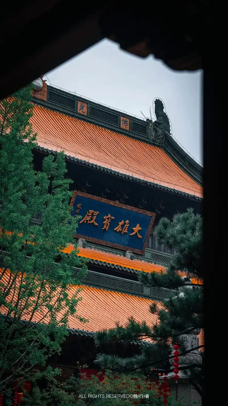 91记录这一方净土,得心之所静.雨天寺庙拍摄,感受禅意,静心 - 抖音