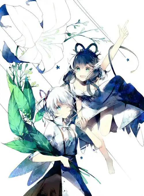 言和洛天依 来源微博 莱勒qwq