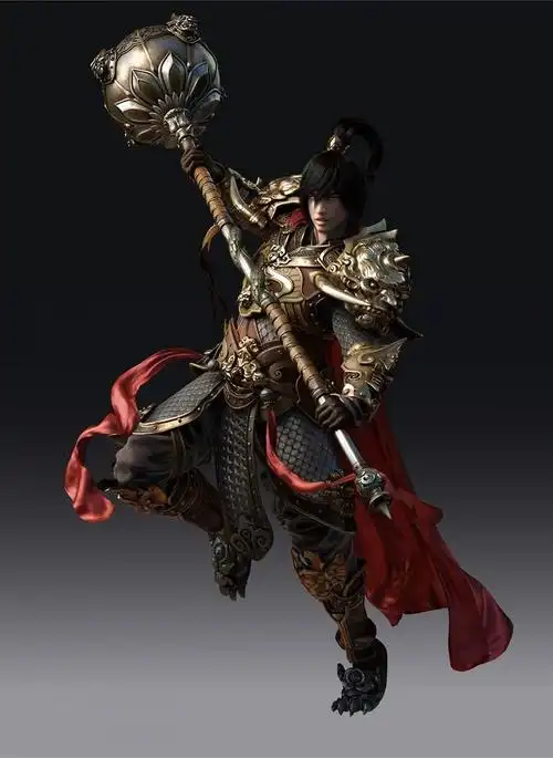 【角色原画资源】近武骑士铠甲超级素材包3285p!