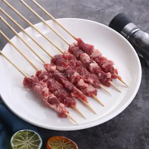 羊肉串如康呼伦精品精品羊新鲜原味烧烤食材家用羊肉串