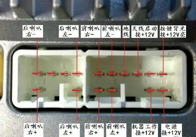 丰田塞纳jbl功放接线图