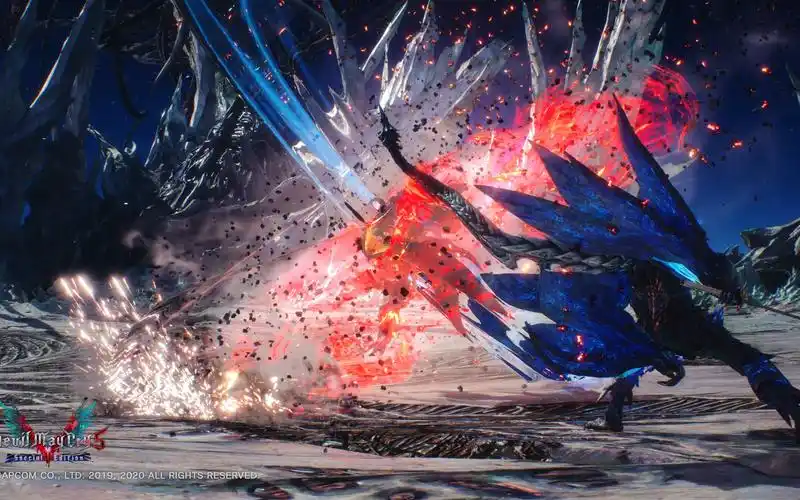 【鬼泣5】dmd 4k vd战 魔爆停龙车 恩怨终结于此树