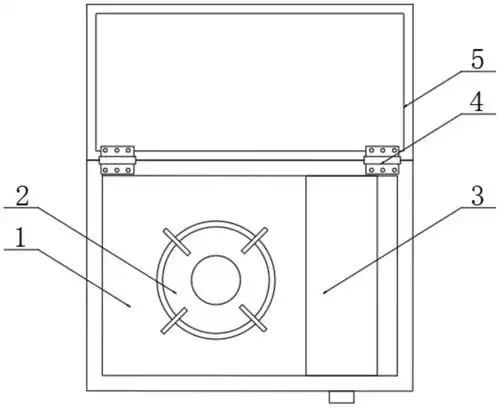 cn213237616u_一种便携式组装燃气灶有效