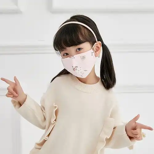 儿童口罩女童纯棉男童婴幼儿小孩专用0142岁口罩