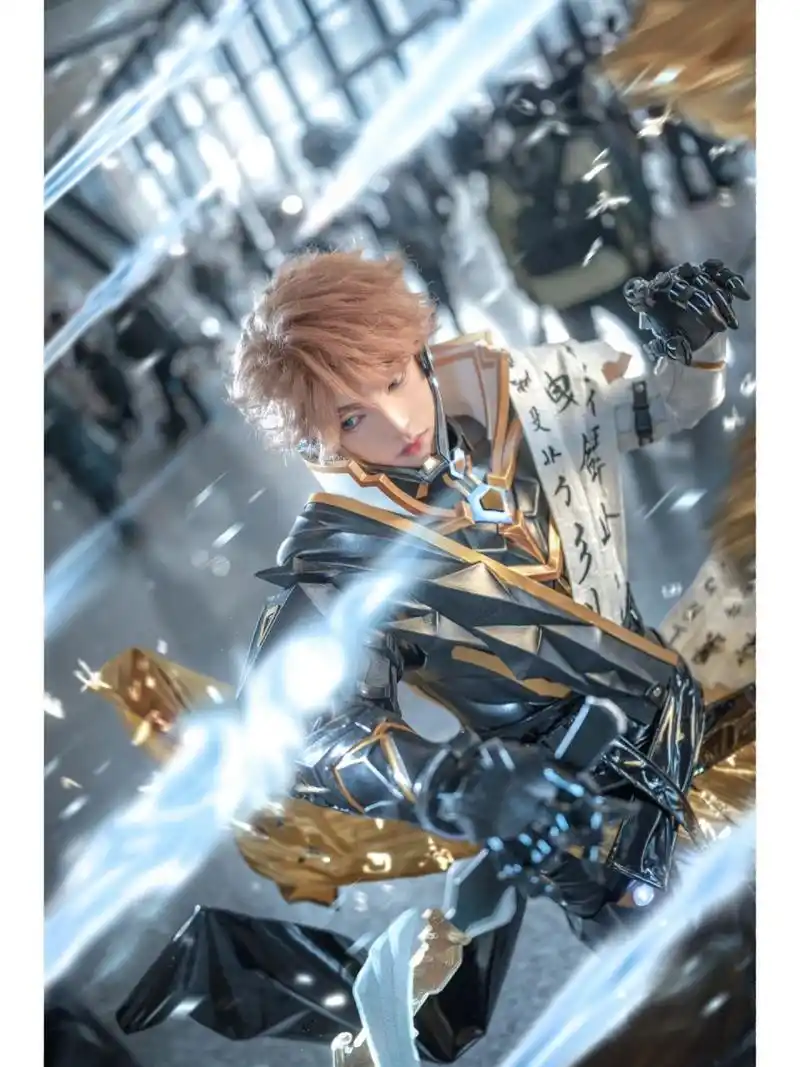 月邪|漫展返图李白鸣剑曳影cos 本剑不才   曾以