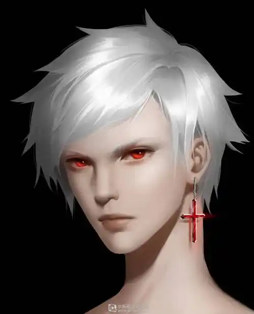 《日系厚涂男性角色人体细化》by 追梦