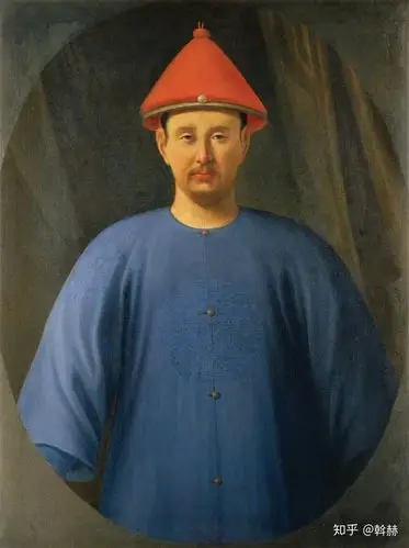 意大利画家杰凡尼·热拉蒂尼完全用西洋技法所绘的中年康熙