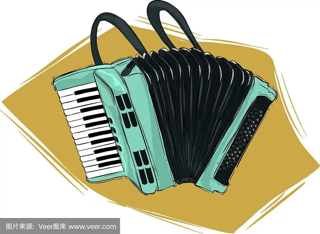 矢量插图的手风琴插图