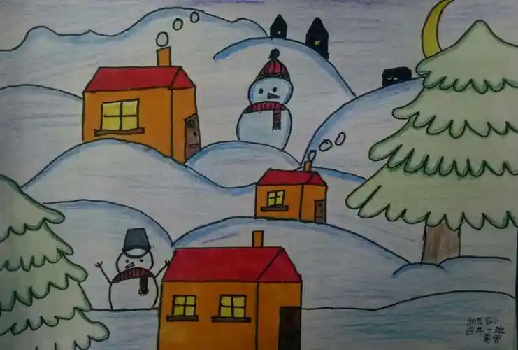 通过推爬犁,抽冰尜,保龄球比赛,拔河比赛,绘画展,手抄报展,冰雪征文等