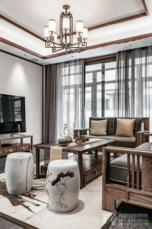 杭州别墅装修公司传统中式风格别墅装修设计