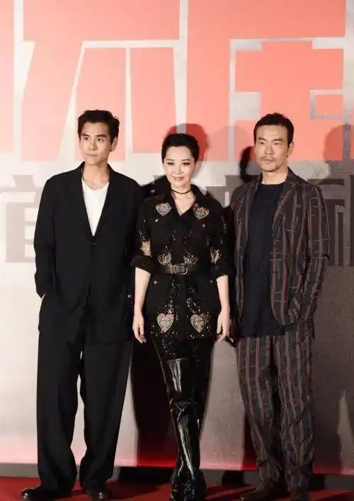 许晴邪不压正看了邪不压正的红毯照,廖凡和彭于晏一个黑白简约,一个