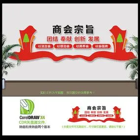 工商联商会宗旨文化墙