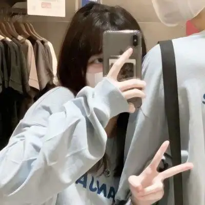 2023cp感十足的真人情侣头像两张一组配对图片