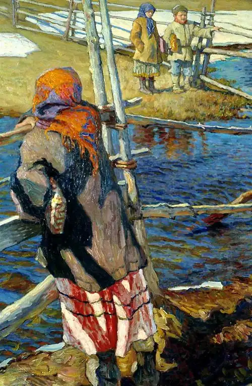 俄罗斯画家尼古拉波格丹诺夫贝尔斯基