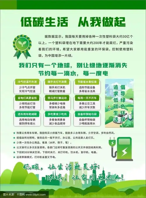 绿色环保低碳宣传页,绿色海报,节能低碳生活彩页,低碳生活彩页,低碳