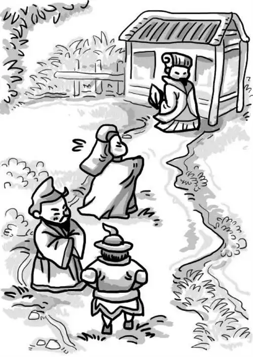 三顾茅庐请卧龙出山