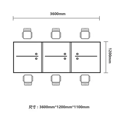 中伟屏风办公桌职员员工桌员工位工作电脑桌卡座组合