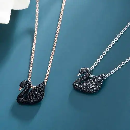 香港直发swarovski施华洛世奇iconicswan女士小天鹅项链