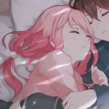 动漫情侣拥抱头像好看的动漫情侣头像唯美拥抱图片