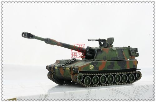 artitec 1:87 6870124 155毫米m109 a2自行榴弹炮 美军迷彩