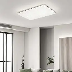 opple 欧普照明 超薄星空黑客厅灯 闪闪满天星黑边1