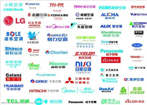 各种空调标志图片
