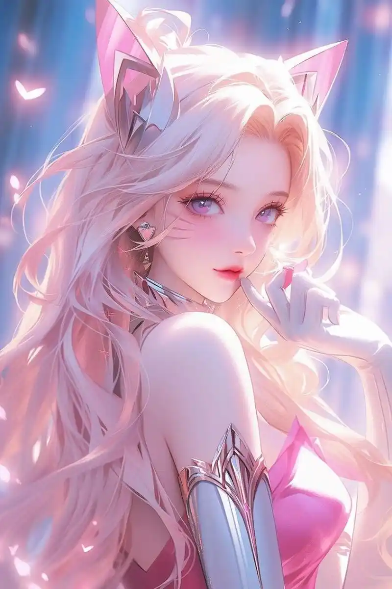 手游头像93甜心教主 kda女团阿狸美少女插画