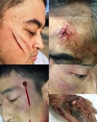 荧幕中那些令人骇然心惊的形象,怪兽妆,老年妆,假伤疤,枪伤,刀伤,烧伤