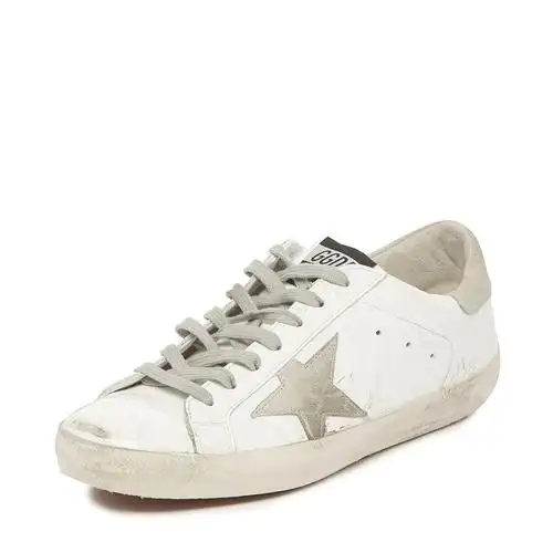 golden goose经典款白色牛皮星星潮流男士运动休闲鞋板鞋小脏鞋