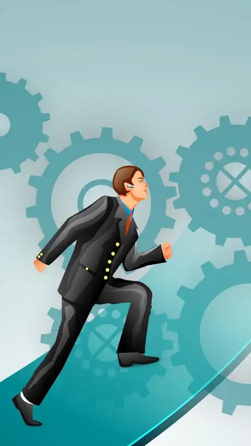 商务海报h5背景设计模板素材