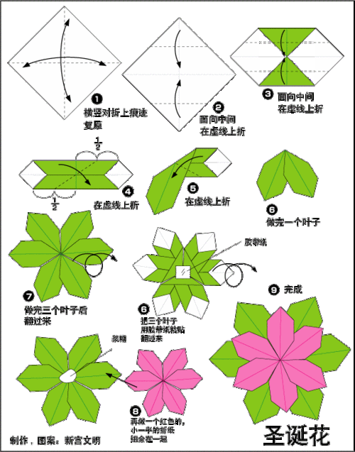 简单的植物折纸方法图片大全图片搜索