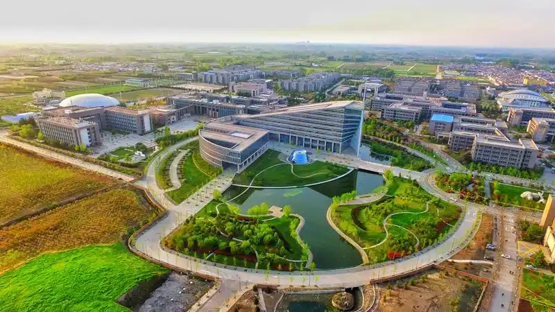 鸟瞰新校区-视窗-西北工业大学新闻网