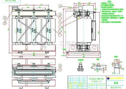 干式变压器安装图