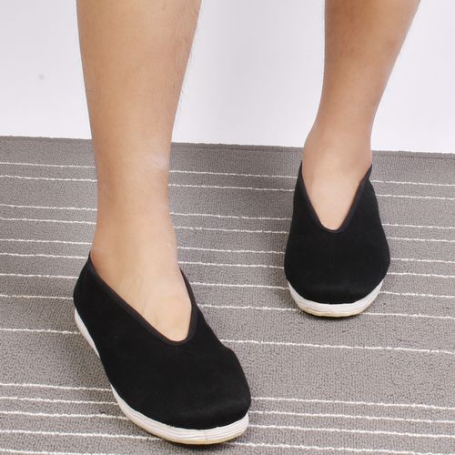 永和春老北京布鞋流行男鞋手工千层底男单鞋舒适布底爸爸鞋男休闲鞋