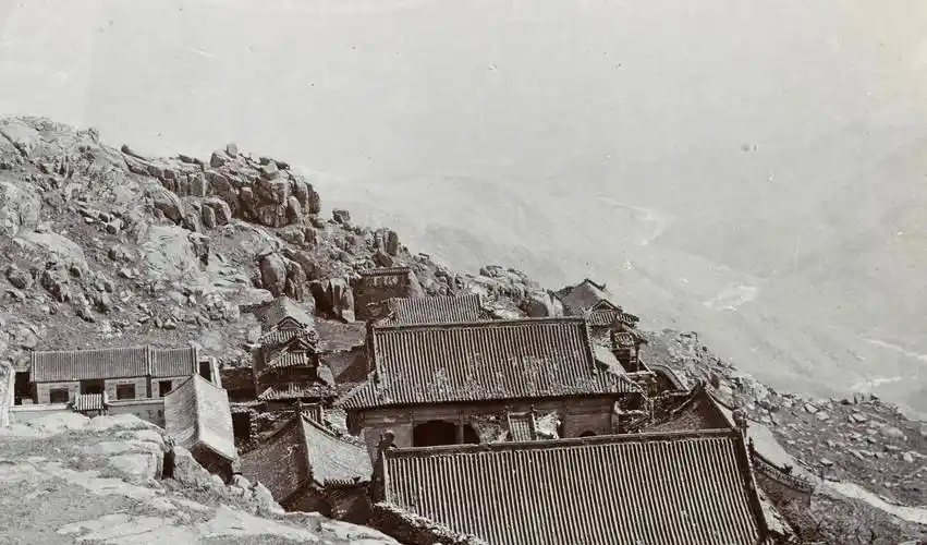 1903年泰山老照片,英国钦差大臣慕名而来_克哈特_清朝_泰安